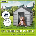 Garden Store Direct New Dog Kennel Shelters in Grey Tone, (Small)