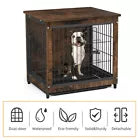 3 Sizes Dog Crate Wooden Kennel Sofa Table End Table Beautiful Furniture Indoor