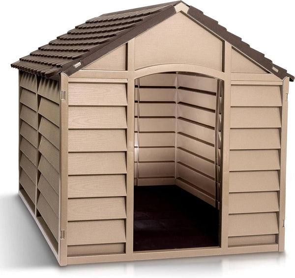 Starplast Large Heavy Duty Plastic Dog Kennel Pet Shelter PLASTIC DURABLE OUTDOOR